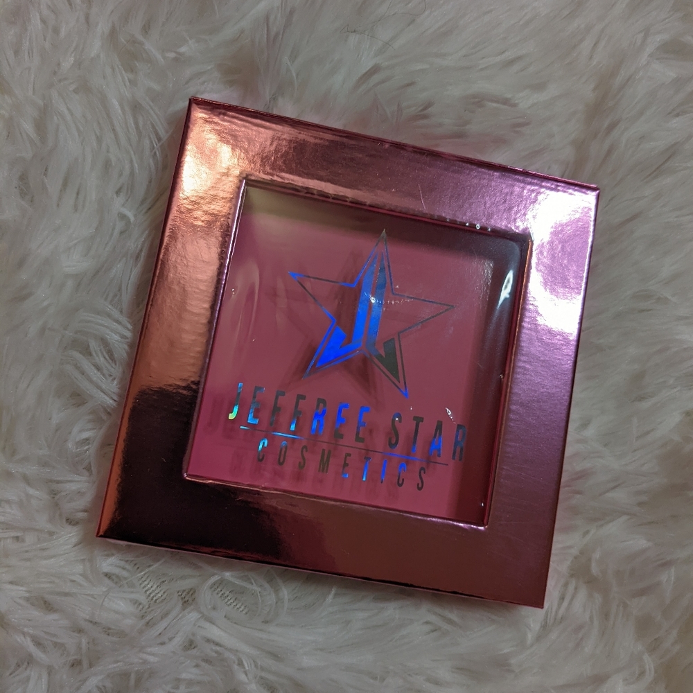 Jeffree Star 9-pan magnetic palette and eye shadow and 9 shadows (one duplicate)